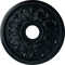 Ekena Millwork Edinburgh Ceiling Medallion (Canopies up to 5 1/8"), 18 1/8"OD x 3 1/2"ID x 2 3/4"P, Night Shade CM18ED1NSF - alternate 1